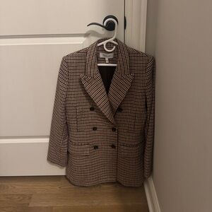 Derek Lam 10 Crosby Houndstooth Blazer
